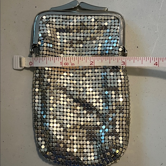 Whiting & Davis Silver Mesh Coin Purse - Picture 3 of 12